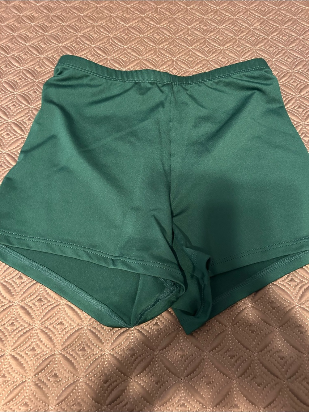 Two Varsity Brand Green Sz XS and Small Women's Cheer Shorts/Bloomers